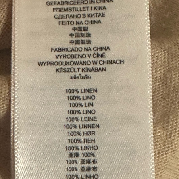 Super Classy Michael Kors Women's Linen Sleeveless Top - Picture 6 of 12